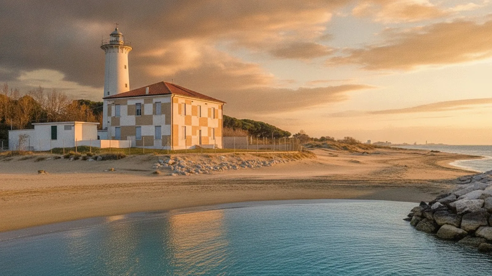 Casa Vacanze Monachy Beach — Bilocale vista piscina a Bibione, 