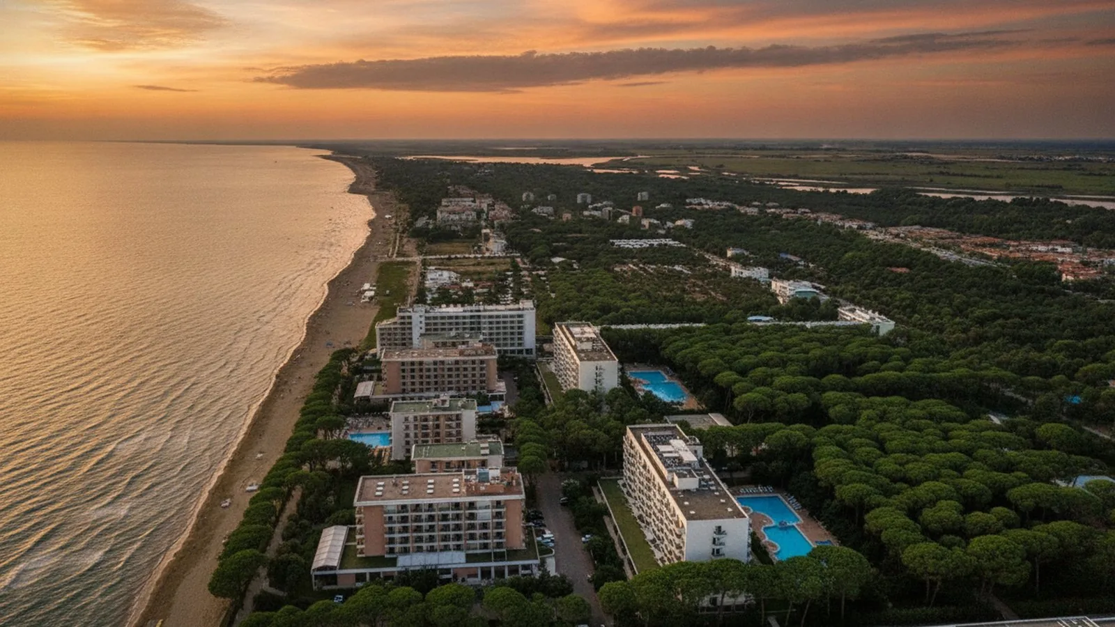 Il territorio intorno a Casa Vacanze Monachy Beach, Bibione