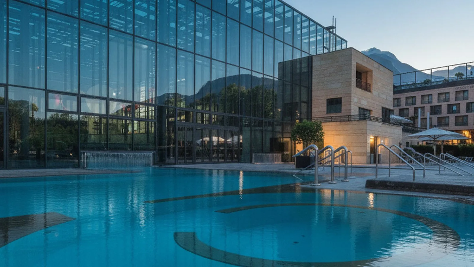 Le Terme di Merano, edificio esterno